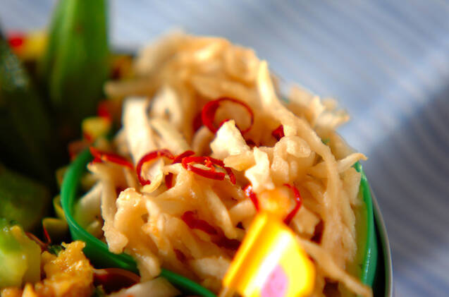 切干し大根のきんぴら