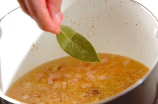 白インゲン豆のスープ煮の作り方の手順7