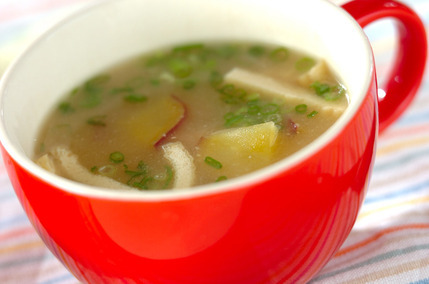 ホクホクサツマイモのみそ汁