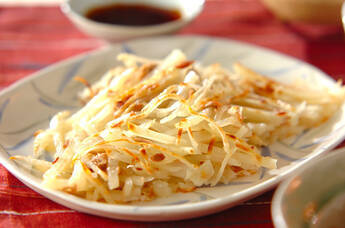 ジャガイモとツナのペタンコ焼き