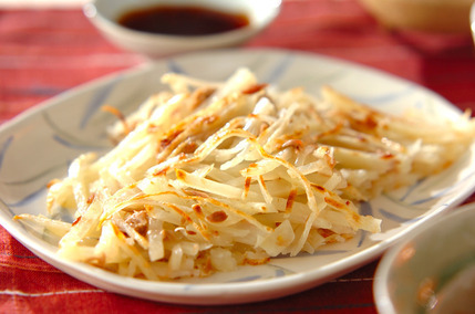 ジャガイモとツナのペタンコ焼き