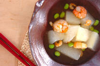 冬瓜のエビあんかけ