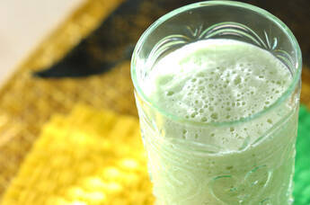 ゴーヤとパイナップルのジュース