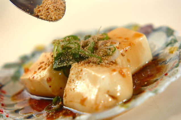 ピリ辛蒸し豆腐の作り方の手順3