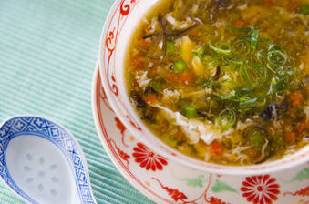 中華風卵白スープ