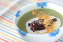 フルフル抹茶豆乳デザート