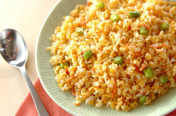 桜エビと卵のチャーハン