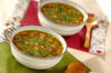 大豆のカレースープの作り方の手順