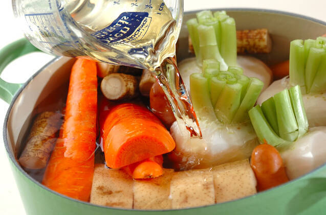 冬野菜のシンプル煮込みの作り方の手順5