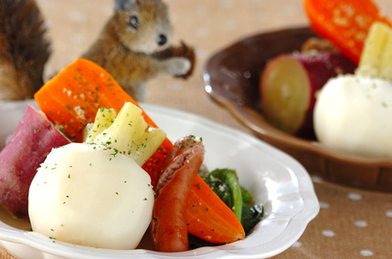 冬野菜のシンプル煮込み