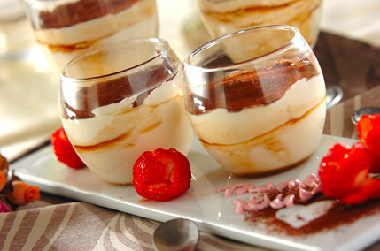 ティラミス風低糖デザート