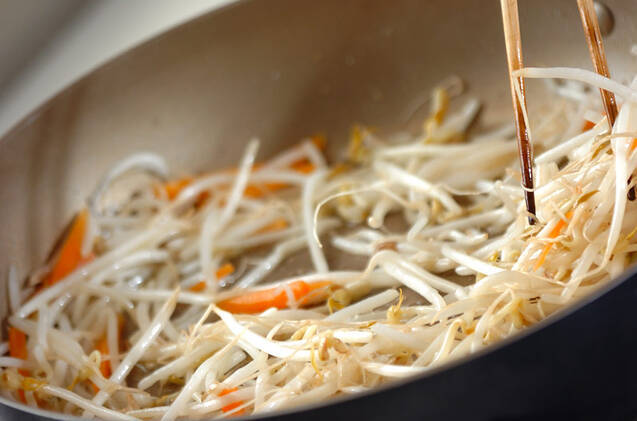 肉みそ素麺の作り方の手順7