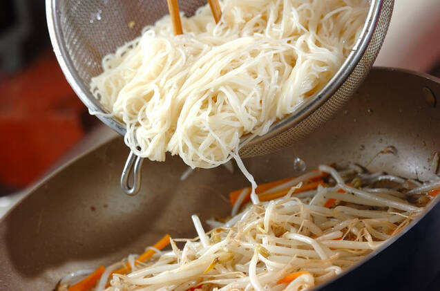 肉みそ素麺の作り方の手順8