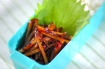 サツマイモのきんぴら