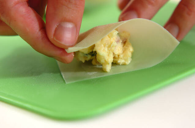 ポテサラサモサの作り方の手順2