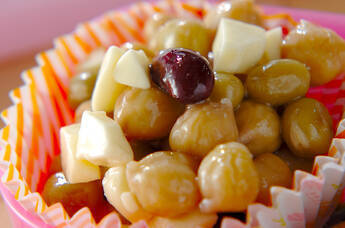 ミックスビーンズのピリ辛サラダ