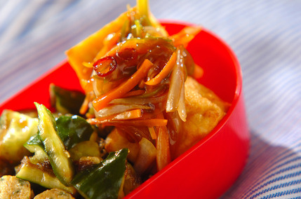 厚揚げの南蛮風