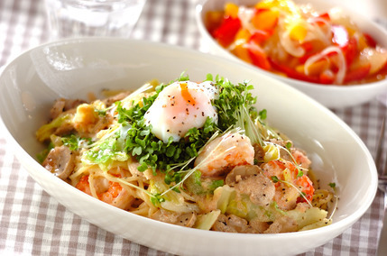 明太子クリーミースパゲティ