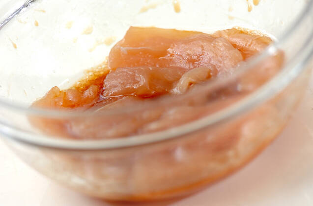 ささ身のマヨおかか焼きの作り方の手順1