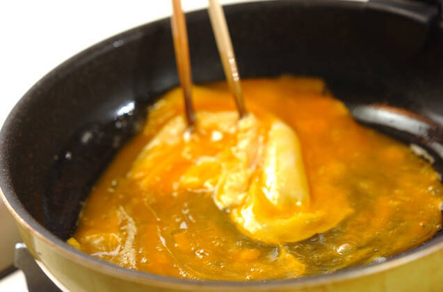 フライパンで簡単！焼きそば 卵ふわふわ by保田 美幸さんの作り方の手順2