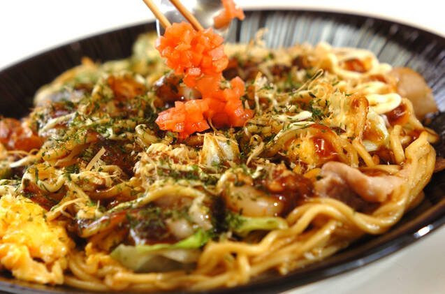 フライパンで簡単！焼きそば 卵ふわふわ by保田 美幸さんの作り方の手順4