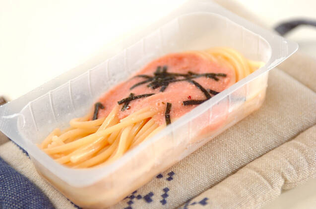 タラコスパゲティーの作り方の手順1