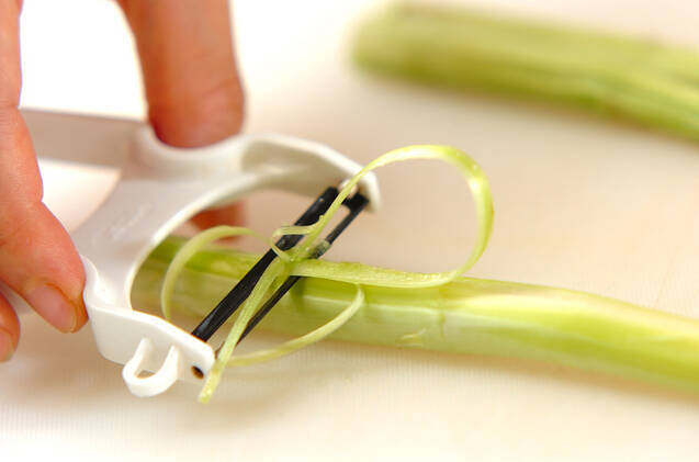 タコのガーリック炒めの作り方の手順2