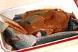サバのみそ焼きの下準備1