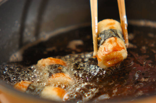 ちくわの天ぷらの作り方の手順2