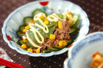 刺身コンニャクの中華サラダ