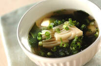 春雨とタケノコのスープ