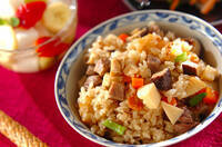 おこわ風炊き込みご飯