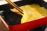 だし巻き卵の作り方3