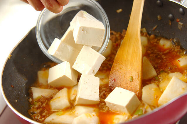 麻婆カブの作り方の手順4