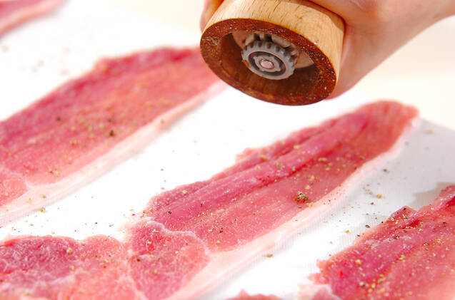 ひとくち豚飯の作り方の手順1