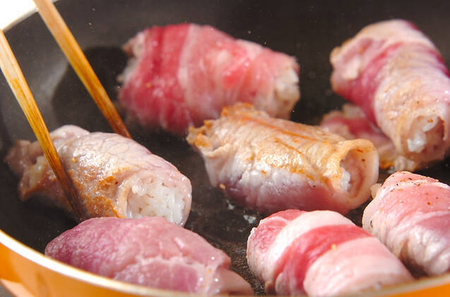 ひとくち豚飯の作り方の手順3