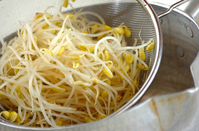 豆モヤシのナムルの作り方の手順3