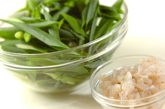 コンニャクのもちもちネギ焼きの作り方の手順1