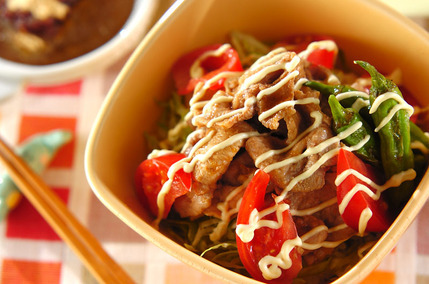 豚肉のショウガ焼き丼