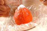 冷やしトマトのデザートの作り方2