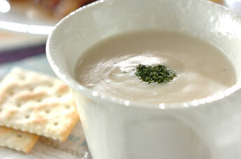 豆腐入りヴィシソワーズ