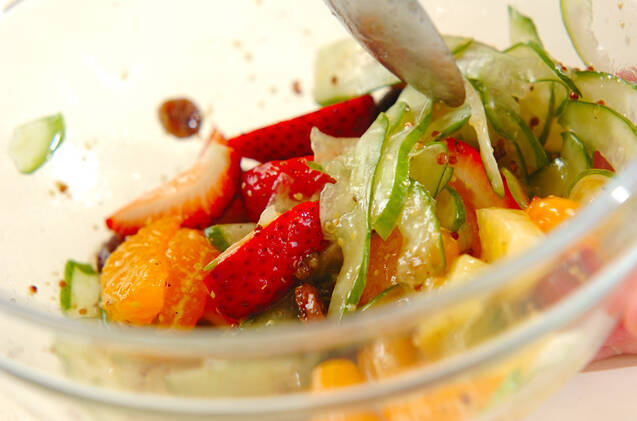 フルーツサラダの作り方の手順7