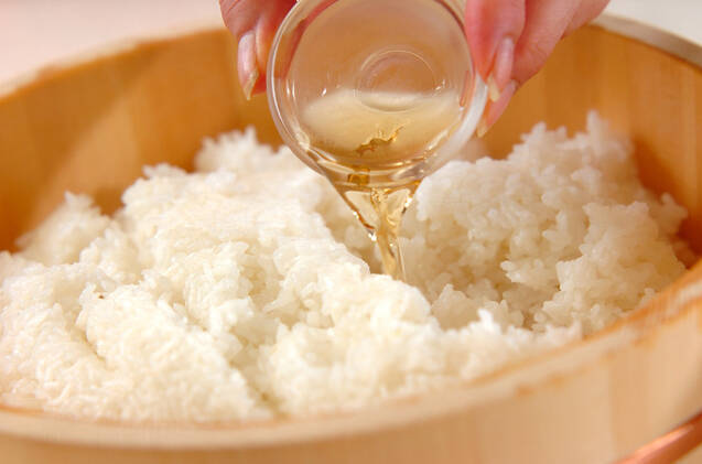 細巻き寿司の作り方の手順1