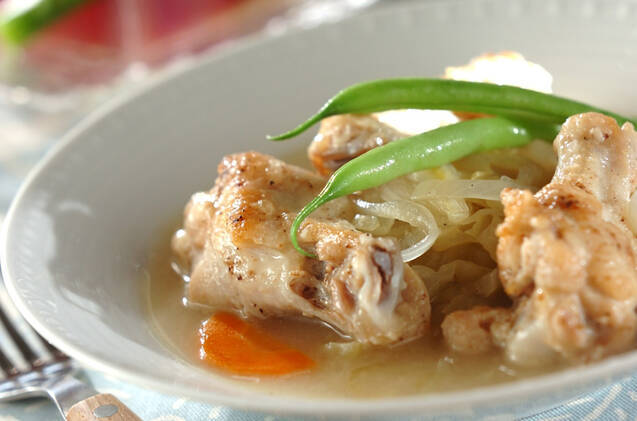 手羽元のワイン煮