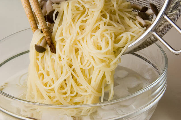 ローフィッシュパスタの作り方の手順2