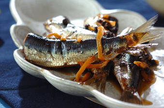 イワシの山椒風味煮