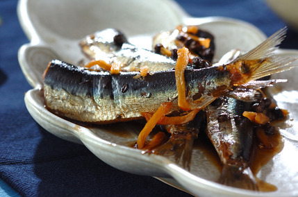イワシの山椒風味煮