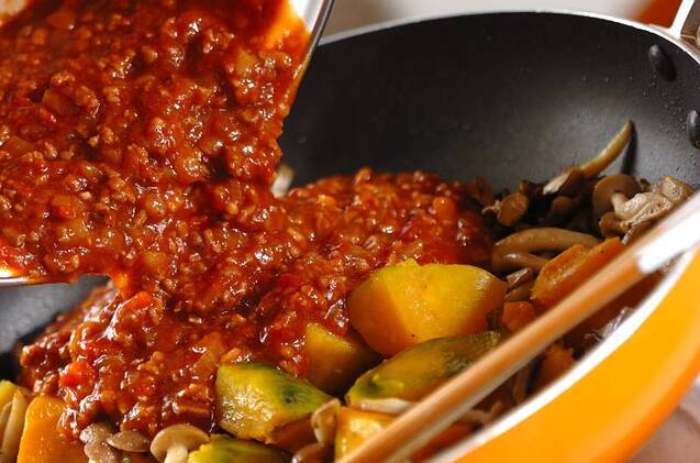 パンプキンドリアの作り方の手順6