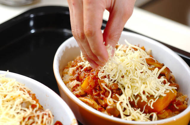 パンプキンドリアの作り方の手順7