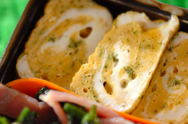 青のり入り卵焼き